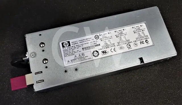399771-001 379124-001 403781-001 399771-B21 HP 1000-Watts Power Supply Unit