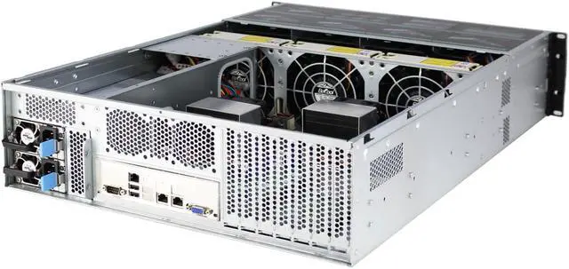 3U hot plug 16 hard disk 12GB/Expander backplane storage server empty chassis