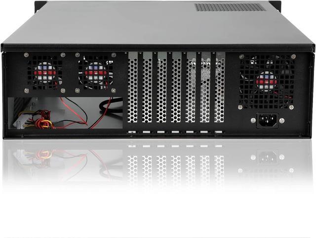 3u Rackmount Server Chassis EATX/ATX/MATX With 4x5.25 + 6x3.5 Support ATX PSU With Either Top Or Side Cooling
