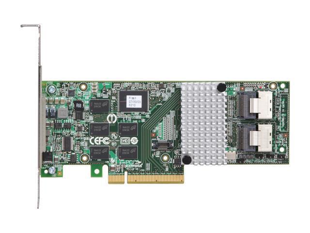 3ware Internal 9750-8i SATA/SAS 6Gb/s PCI-Express 2.0 W/ 512MB Onboard Memory Controller Card Single