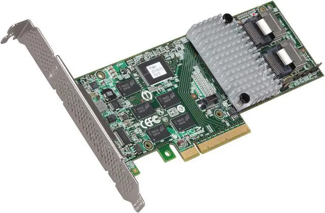 3ware Internal 9750-8i SATA/SAS 6Gb/s PCI-Express 2.0 w/ 512MB onboard memory Controller Card Single