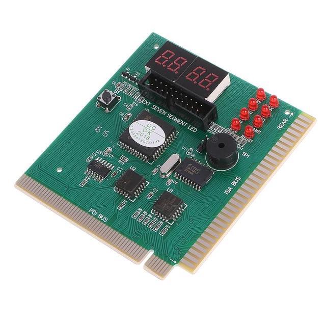 4 Digit PC ISA PCI Analyzer Diagnostic Test Post Card New