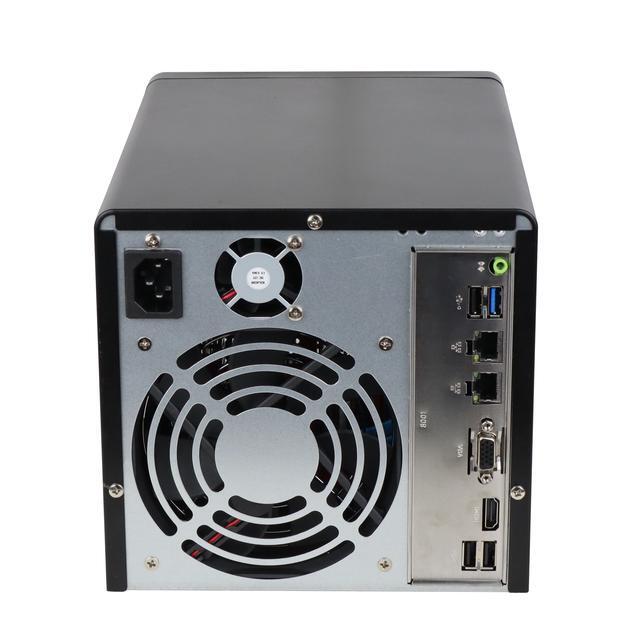 4-disk Nas Chassis / ATX DIY Hot-swappable IPFS Server Mini Mini-itx Chassis / + 1U 150W Power Supply + Main Board + 4G Memory + 16G System Disk + 1T HDD 1PCS