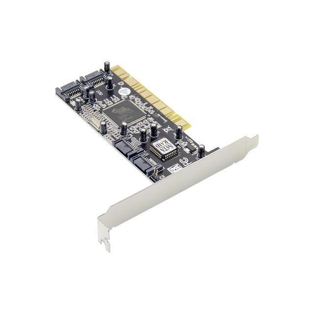 4 Port Sata Controller Pci Raid Card Pci To Sata Adpater Sata Pci Converter Card For Desktop/Computer