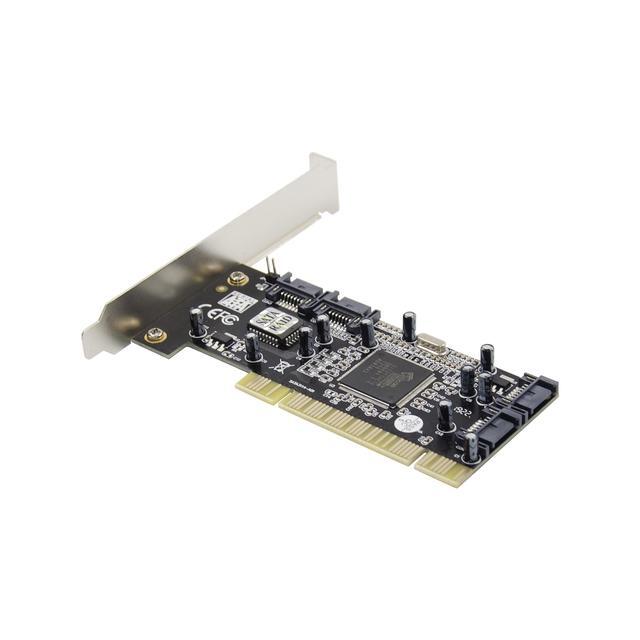 4 Port Sata Controller Pci Raid Card Pci To Sata Adpater Sata Pci Converter Card For Desktop/Computer
