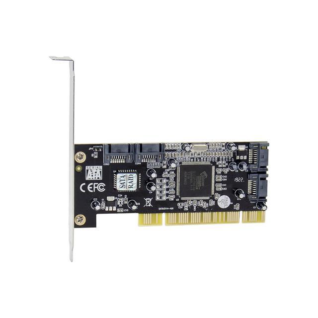 4 Port Sata Controller Pci Raid Card Pci To Sata Adpater Sata Pci Converter Card For Desktop/Computer