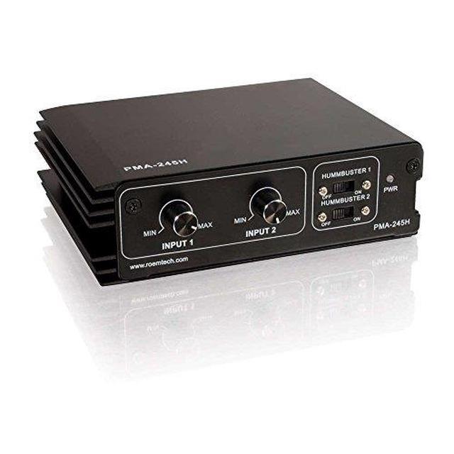 45 WATT STEREO MIXER/AMPLIFIER PLENUM RATED
