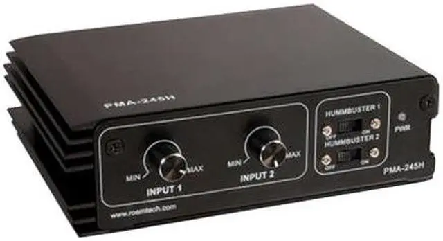 45 WATT STEREO MIXER/AMPLIFIER PLENUM RATED