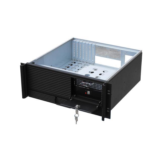 4U Industrial Integrated Chassis / Standard 19-inch Rack-mounted Industrial Control Chassis / 4 Standard 3.5-inch Hard Disk Slots (including 2 Hot-swappable Hard Disk Slots) / Empty Chassis