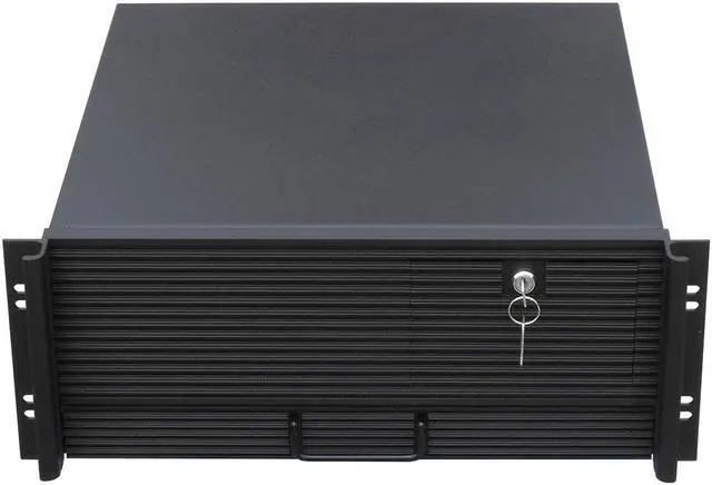 4U industrial integrated chassis / standard 19-inch rack-mounted industrial control chassis / 4 standard 3.5-inch hard disk slots (including 2 hot-swappable hard disk slots) / empty chassis