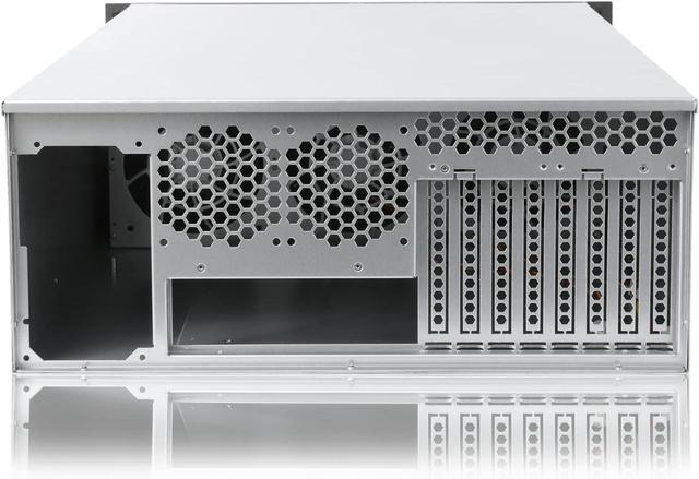 4U Rackmount Server Chassis 8bay 12Gbps Swappable SATA/SAS Drive Bays SFF-8643 Backplane Include Minisas To SATA Cables