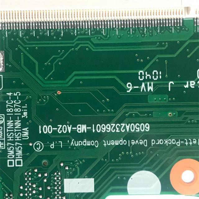 613293-001 For H-P 6450B 6550B Laptop Motherboard Fit For H-P 6455B 6555B 613397-001 6050A2326601 Mainboard
