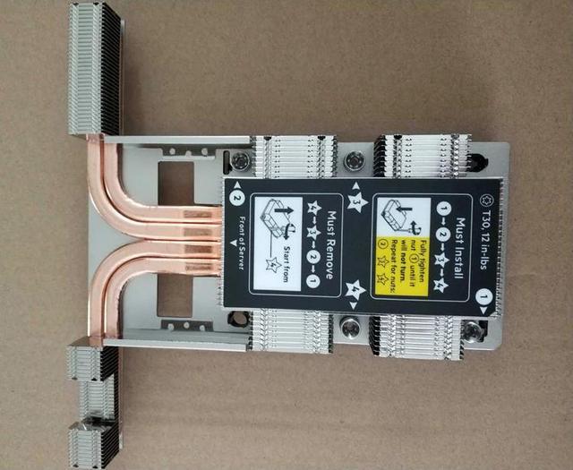 872453-001 873590-001 867651-001 High Performance CPU Heatsink For Proliant DL360 G10 Server