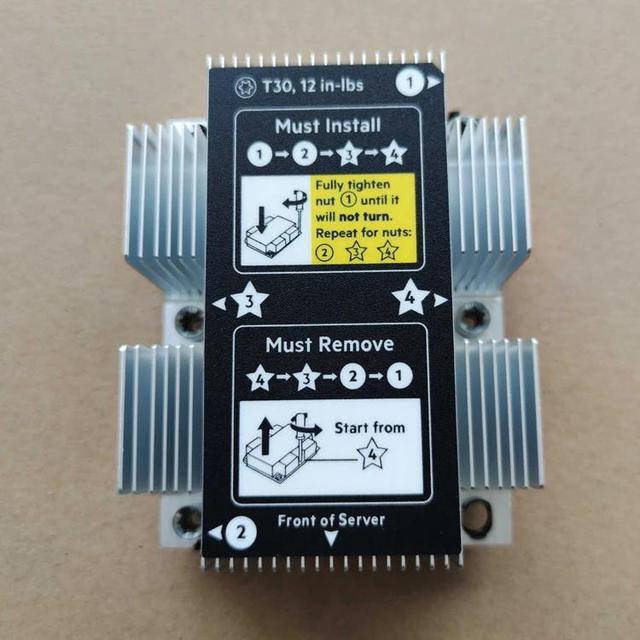 873592-001 875070-001 Heatsink For Proliant DL380 DL388 G10 Server