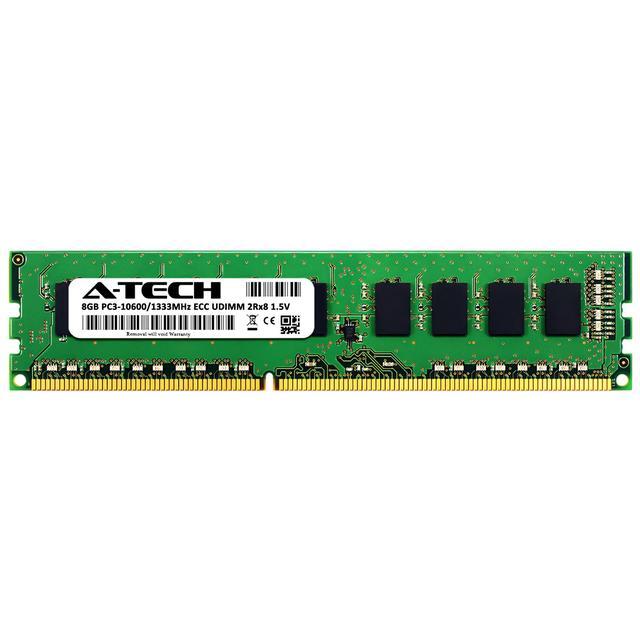 8GB RAM Replacement For Dell A6559261 DDR3 1333MHz PC3-10600 ECC UDIMM 2Rx8 Server Memory