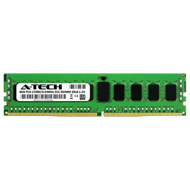 8GB RAM Replacement For HP 759934-B21 759934-S21 762200-081 774171-001 807817-B21 DDR4 2133MHz PC4-17000 ECC RDIMM 2Rx8 Server Memory