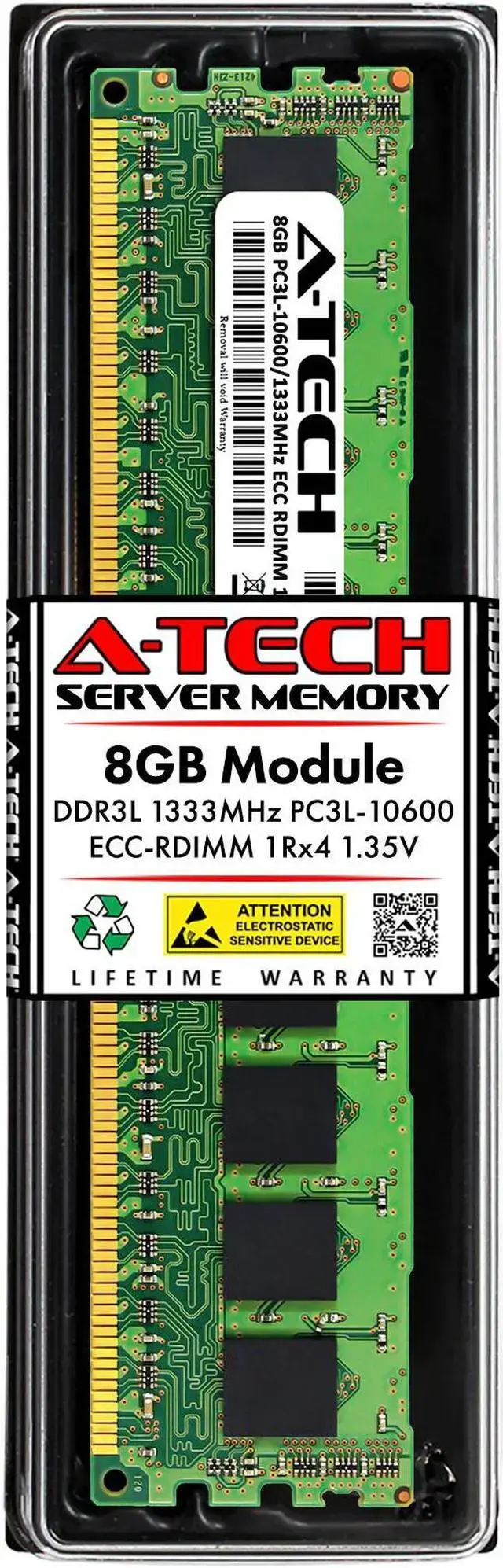 8GB RAM Replacement for Samsung M392B1G70BH0-YH9 DDR3 1333MHz PC3-10600 ECC RDIMM 1Rx4 Server Memory