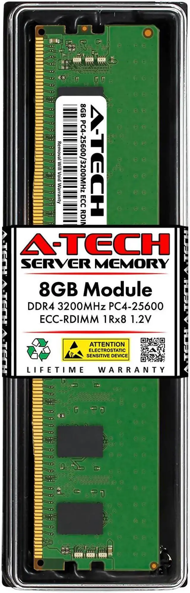 8GB RAM Replacement for Samsung M393A1K43DB1-CWE M393A1K43DB2-CWE DDR4 3200MHz PC4-25600 ECC RDIMM 1Rx8 Server Memory