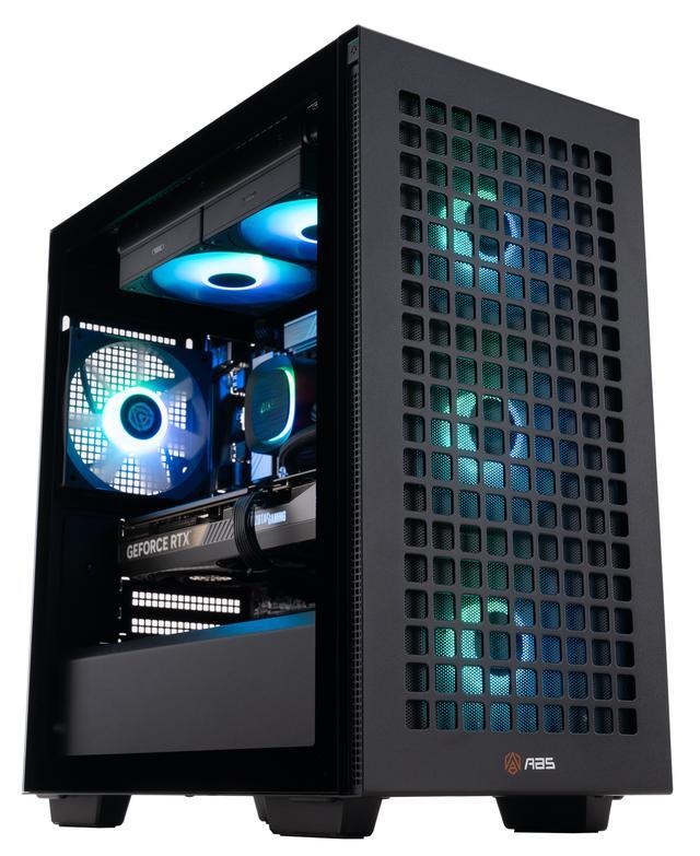ABS Aeolian-M Aqua Gaming PC - Windows 11 - Intel Core Ultra 9 285K - GeForce RTX 5070 Ti - DLSS 4 - AI-Powered Performance - 32GB DDR5 6400MHz - 2TB M.2 NVMe SSD - AMA285K5070TI3