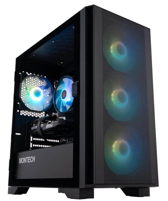ABS Aquilon Aqua Gaming PC - Windows 11 - Intel Core I5-14400F - GeForce RTX 5060 - DLSS 4 - AI-Powered Performance - 32GB DDR4 3200MHz - 1TB M.2 NVMe SSD - AA14400F5060