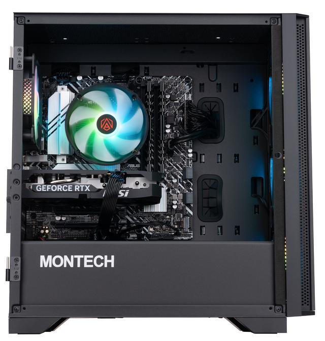 ABS Aquilon Aqua Gaming PC - Windows 11 - Intel Core I5-14400F - GeForce RTX 5060 - DLSS 4 - AI-Powered Performance - 32GB DDR4 3200MHz - 1TB M.2 NVMe SSD - AA14400F5060