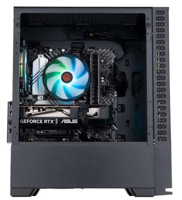ABS Cyclone Aqua Gaming PC Powered By Asus - Windows 11 - Intel Core I5-14400F - GeForce RTX 5060 - DLSS 4 - AI-Powered Performance - 32GB DDR4 3200 - 1TB M.2 NVMe SSD - CA14400F50602