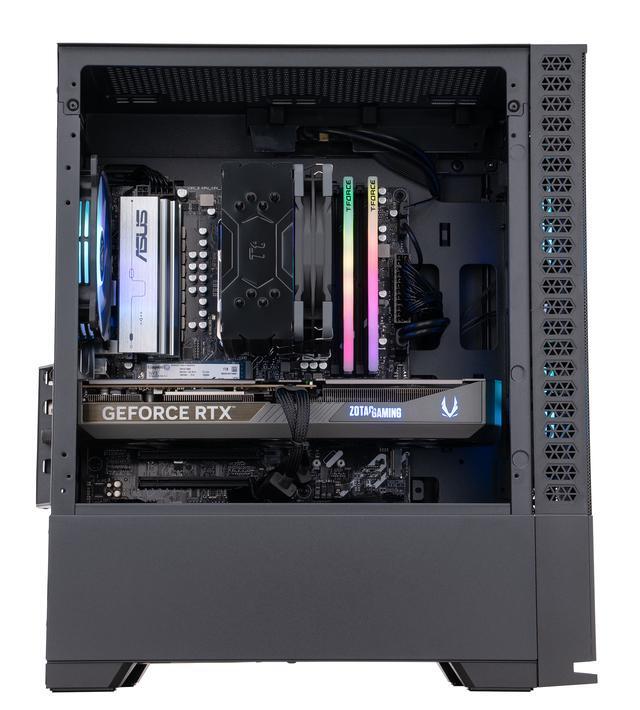 ABS Cyclone Aqua Gaming PC - Windows 11 - AMD Ryzen 7 7800X3D - GeForce RTX 5070 - DLSS 4 - AI-Powered Performance - 32GB DDR5 6400MHz - 1TB M.2 NVMe SSD - CA7800X3D5070