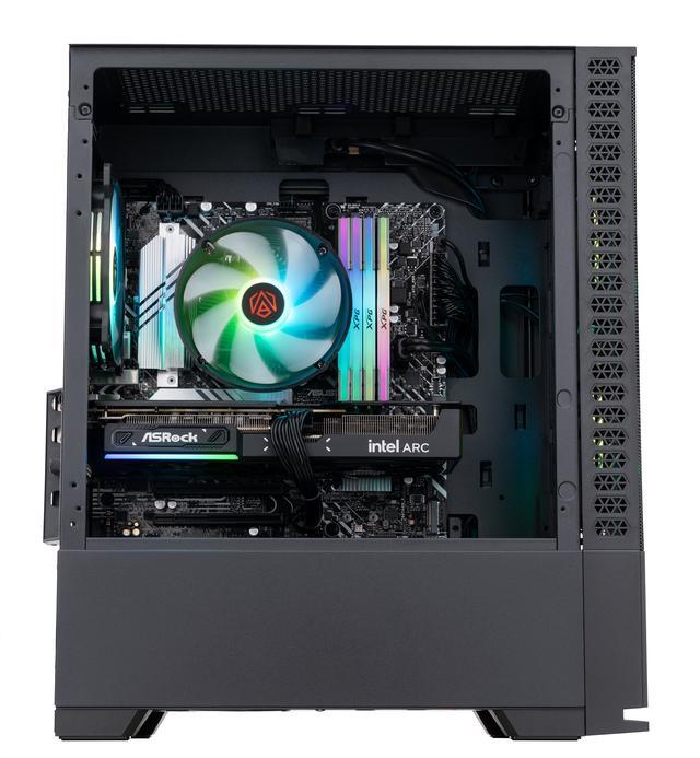 ABS Cyclone Aqua Gaming PC - Windows 11 Home - Intel Core I5-13400F - Intel Arc B580 - 32GB DDR4 3200 - 1TB M.2 NVMe SSD - CA13400FB5802