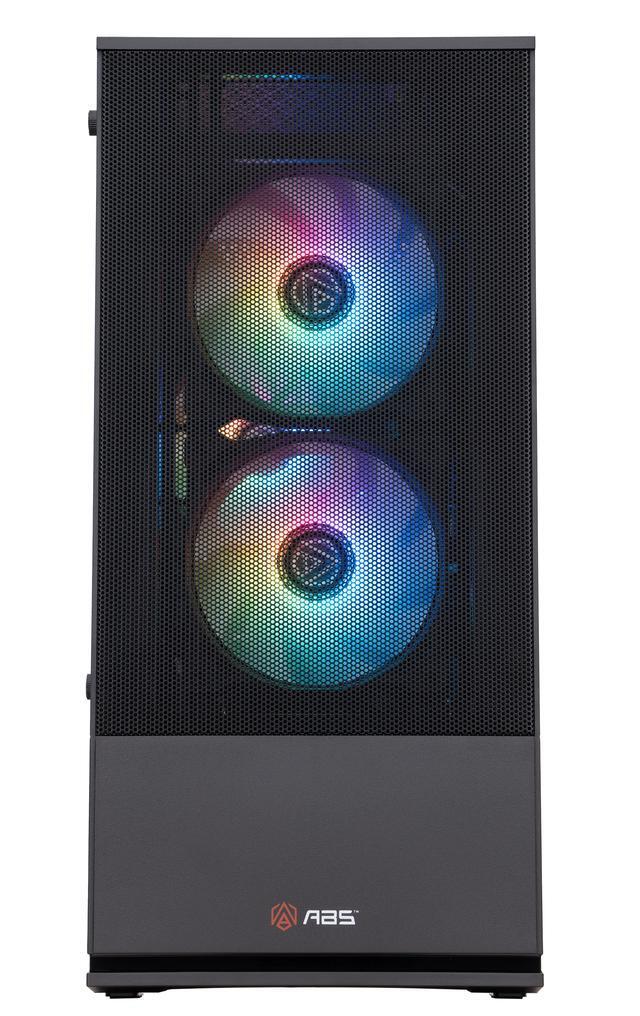 ABS Cyclone Aqua Gaming PC - Windows 11 - Intel Core 5 Processor 120 - GeForce RTX 5060 - DLSS 4 - AI-Powered Performance - 32GB DDR4 3200MHz - 1TB M.2 NVMe SSD - CA120F5060