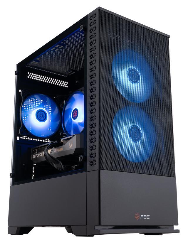 ABS Cyclone Aqua Gaming PC - Windows 11 - Intel Core I5-14400F - GeForce RTX 5060 - DLSS 4 - AI-Powered Performance - 32GB DDR4 3200MHz - 1TB M.2 NVMe SSD - CA14400F5060