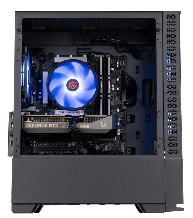 ABS Cyclone Aqua Gaming PC - Windows 11 - Intel Core I5-14400F - GeForce RTX 5060 - DLSS 4 - AI-Powered Performance - 32GB DDR4 3200MHz - 1TB M.2 NVMe SSD - CA14400F5060
