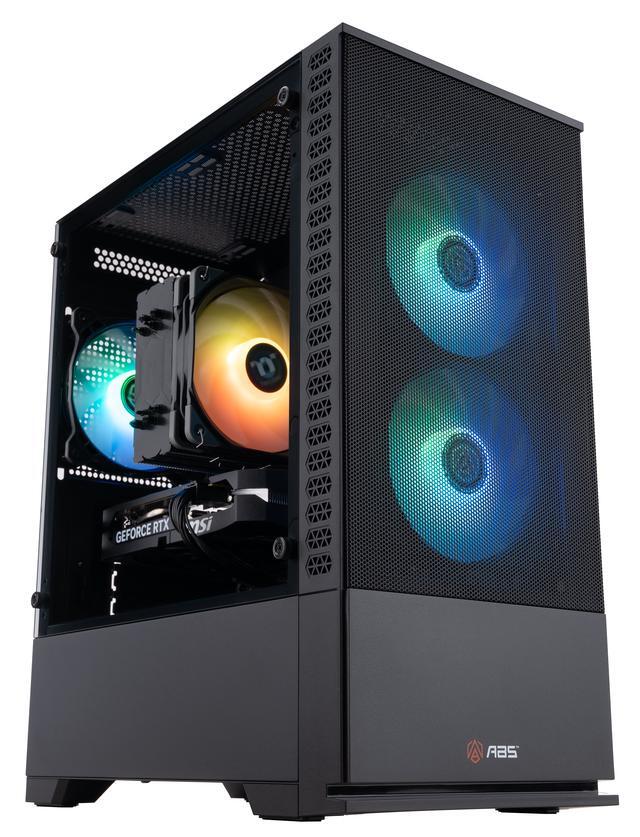 ABS Cyclone Aqua Gaming PC - Windows 11 - Intel Core I7-14700F - GeForce RTX 5060 - DLSS 4 - AI-Powered Performance - 32GB DDR5 6400 - 1TB M.2 NVMe SSD - CA14700F50602