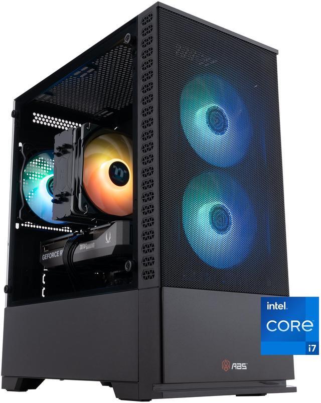 ABS Cyclone Aqua Gaming PC - Windows 11 - Intel Core i7-14700F - GeForce RTX 5060 Ti - DLSS 4 - AI-Powered Performance - 32GB DDR5 6000 - 1TB M.2 NVMe SSD - CA14700F5060TI3