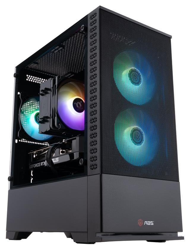 ABS Cyclone Ruby Gaming PC - Powered By Asus - Windows 11 - AMD Ryzen 7 9700X - GeForce RTX 5060 Ti - DLSS 4 - AI-Powered Performance - 32GB DDR5 6400 - 1TB M.2 NVMe SSD - CR9700X5060TI3