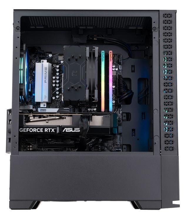 ABS Cyclone Ruby Gaming PC - Powered By Asus - Windows 11 - AMD Ryzen 7 9700X - GeForce RTX 5060 Ti - DLSS 4 - AI-Powered Performance - 32GB DDR5 6400 - 1TB M.2 NVMe SSD - CR9700X5060TI3