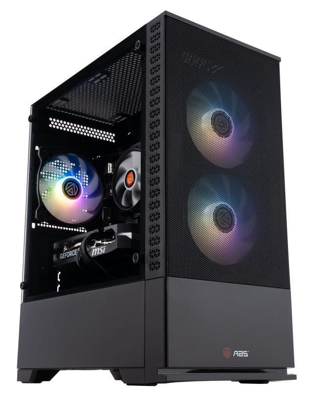ABS Cyclone Ruby Gaming PC - Windows 11 - AMD Ryzen 5 9600X - GeForce RTX 5060 - DLSS 4 - AI-Powered Performance - 32GB DDR5 6000MHz - 1TB M.2 NVMe SSD - CR9600X5060