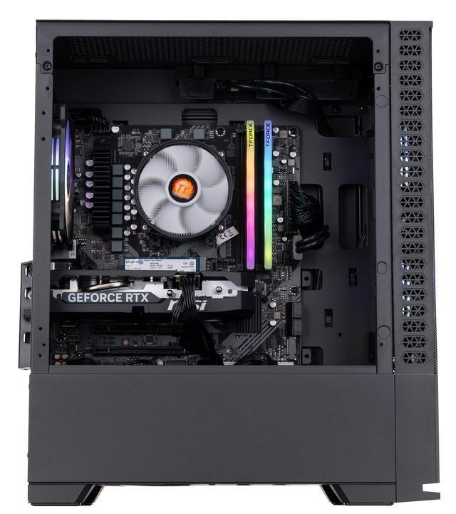 ABS Cyclone Ruby Gaming PC - Windows 11 - AMD Ryzen 5 9600X - GeForce RTX 5060 - DLSS 4 - AI-Powered Performance - 32GB DDR5 6000MHz - 1TB M.2 NVMe SSD - CR9600X5060