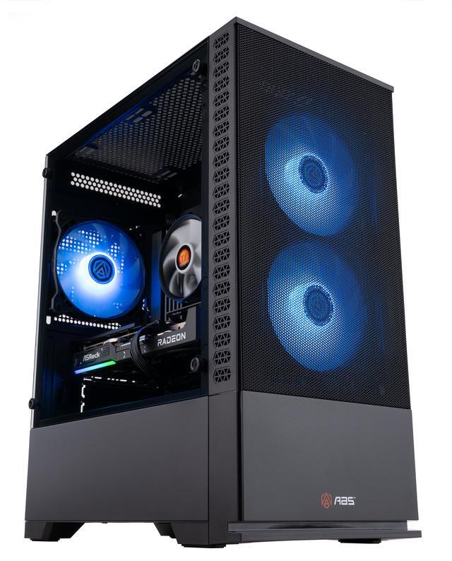 ABS Cyclone Ruby Gaming PC - Windows 11 - AMD Ryzen 5 9600X - Radeon RX 9060 XT - 32GB DDR5 6400 - 1TB M.2 NVMe SSD - CR9600X9060XT16GB3