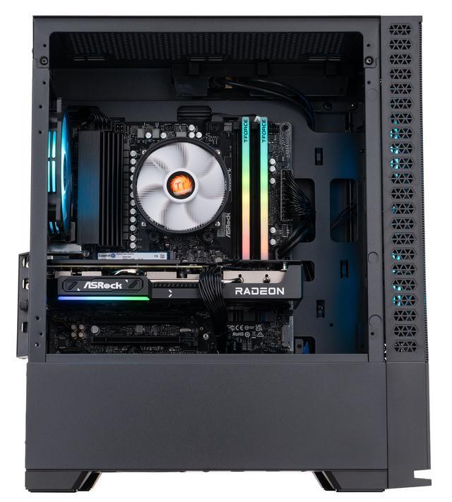 ABS Cyclone Ruby Gaming PC - Windows 11 - AMD Ryzen 5 9600X - Radeon RX 9060 XT - 32GB DDR5 6400 - 1TB M.2 NVMe SSD - CR9600X9060XT16GB3