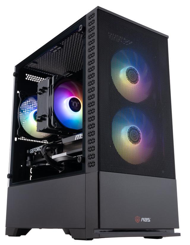 ABS Cyclone Ruby Gaming PC - Windows 11 - AMD Ryzen 7 9700X - GeForce RTX 5070 - DLSS 4 - AI-Powered Performance - 32GB DDR5 6400 - 1TB M.2 NVMe SSD - CR9700X50703