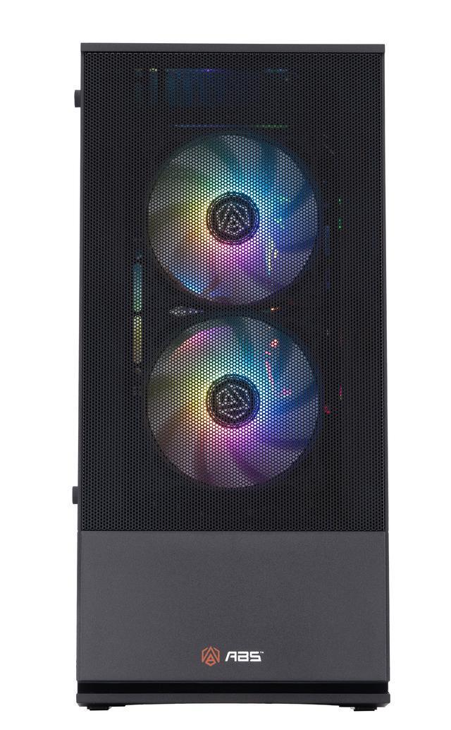 ABS Cyclone Ruby Gaming PC - Windows 11 - AMD Ryzen 7 9700X - GeForce RTX 5070 - DLSS 4 - AI-Powered Performance - 32GB DDR5 6400 - 1TB M.2 NVMe SSD - CR9700X50703