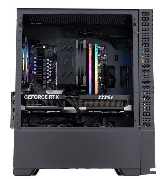 ABS Cyclone Ruby Gaming PC - Windows 11 - AMD Ryzen 7 9700X - GeForce RTX 5070 - DLSS 4 - AI-Powered Performance - 32GB DDR5 6400 - 1TB M.2 NVMe SSD - CR9700X50703