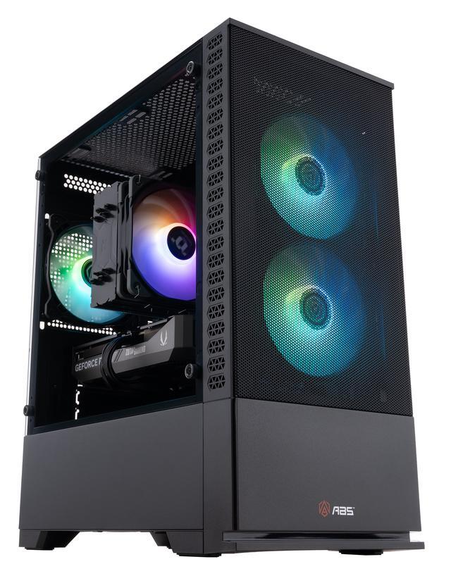 ABS Cyclone Ruby Gaming PC - Windows 11 - AMD Ryzen 7 9700X - GeForce RTX 5060 Ti - DLSS 4 - AI-Powered Performance - 32GB DDR5 6000 - 1TB M.2 NVMe SSD - CR9700X5060TI2