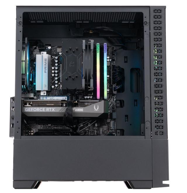 ABS Cyclone Ruby Gaming PC - Windows 11 - AMD Ryzen 7 9700X - GeForce RTX 5060 Ti - DLSS 4 - AI-Powered Performance - 32GB DDR5 6000 - 1TB M.2 NVMe SSD - CR9700X5060TI2