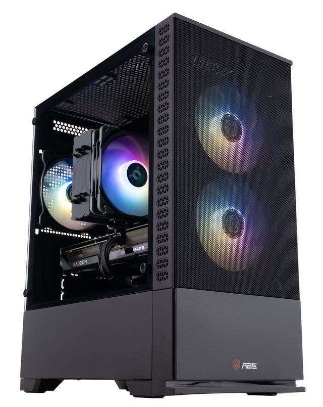 ABS Cyclone Ruby Gaming PC - Windows 11 - AMD Ryzen 7 9700X - Radeon RX 9060 XT - 32GB DDR5 6000 - 1TB M.2 NVMe SSD - CR9700X9060