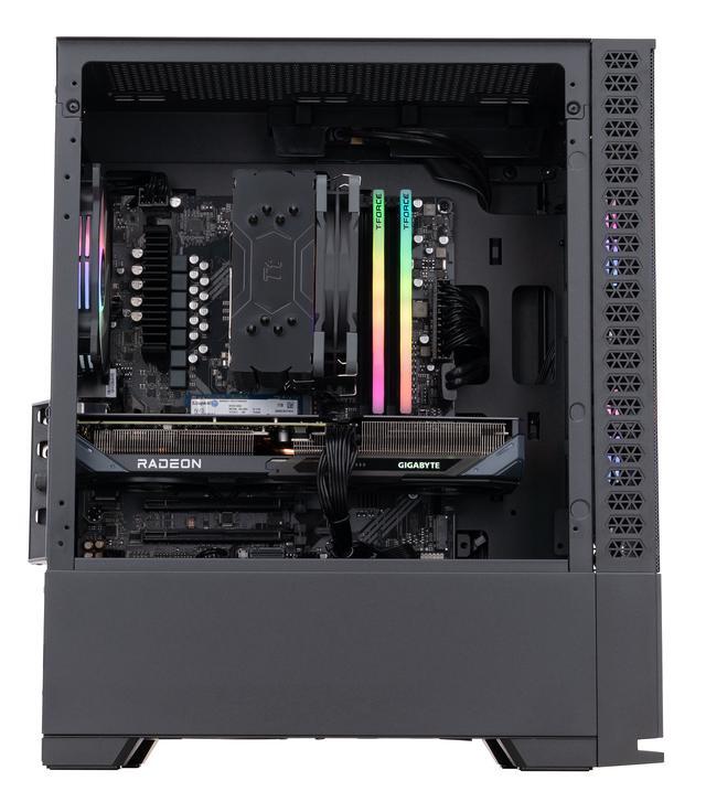 ABS Cyclone Ruby Gaming PC - Windows 11 - AMD Ryzen 7 9700X - Radeon RX 9060 XT - 32GB DDR5 6000 - 1TB M.2 NVMe SSD - CR9700X9060