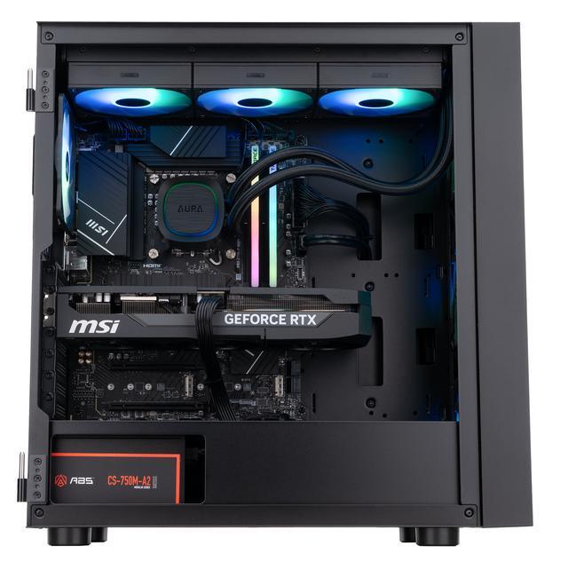 ABS Eurus Aqua Gaming PC - Windows 11 - Intel Core I9-14900KF - GeForce RTX 5070 Ti - DLSS 4 - AI-Powered Performance - 32GB DDR5 6400 - 2TB M.2 NVMe SSD - EA14900KF5070TI2