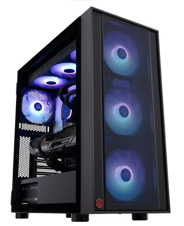 ABS Eurus Ruby Gaming PC - Windows 11 - AMD Ryzen 7 7800X3D - GeForce RTX 5070 - DLSS 4 - AI-Powered Performance - 32GB DDR5 6400MHz - 2TB M.2 NVMe SSD - ER7800X3D5070