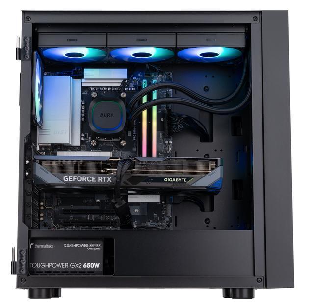 ABS Eurus Ruby Gaming PC - Windows 11 - AMD Ryzen 7 7800X3D - GeForce RTX 5070 - DLSS 4 - AI-Powered Performance - 32GB DDR5 6400MHz - 2TB M.2 NVMe SSD - ER7800X3D5070