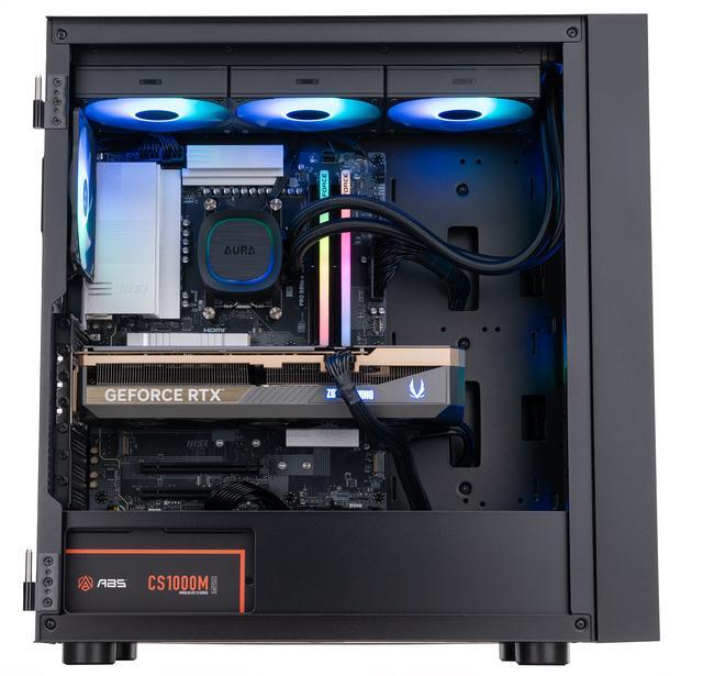 ABS Eurus Ruby Gaming PC - Windows 11 - AMD Ryzen 7 9800X3D - GeForce RTX 5080 - DLSS 4 - AI-Powered Performance - 32GB DDR5 6400MHz - 2TB M.2 NVMe SSD - ER9800X3D50805